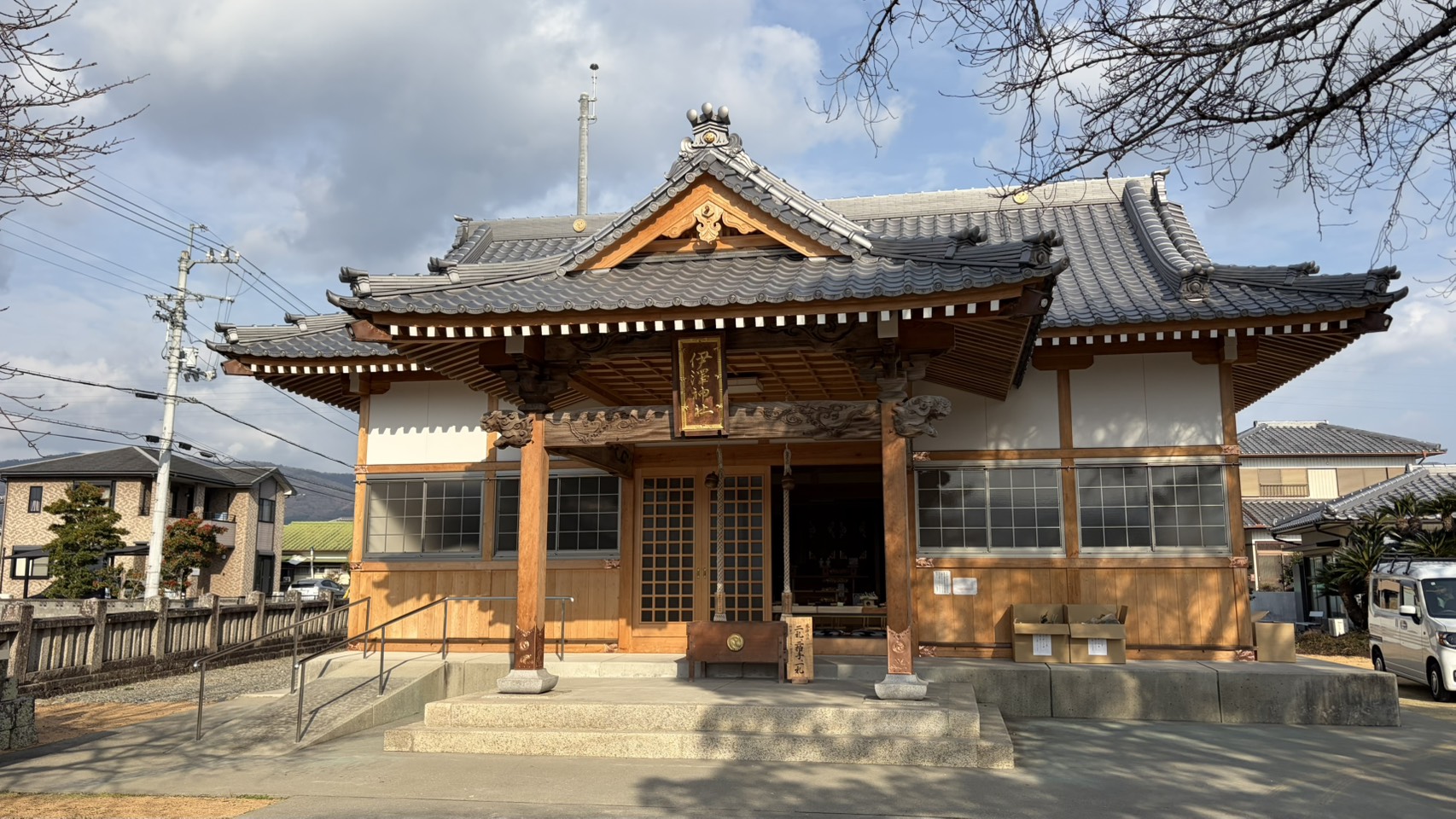 新年の安全祈願の写真