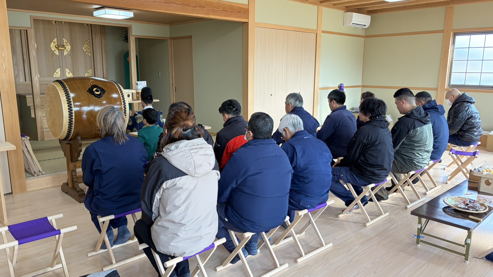 新年の安全祈願の写真