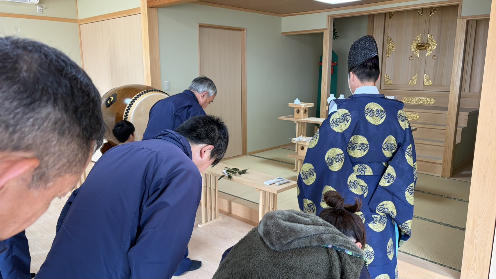 新年の安全祈願の写真