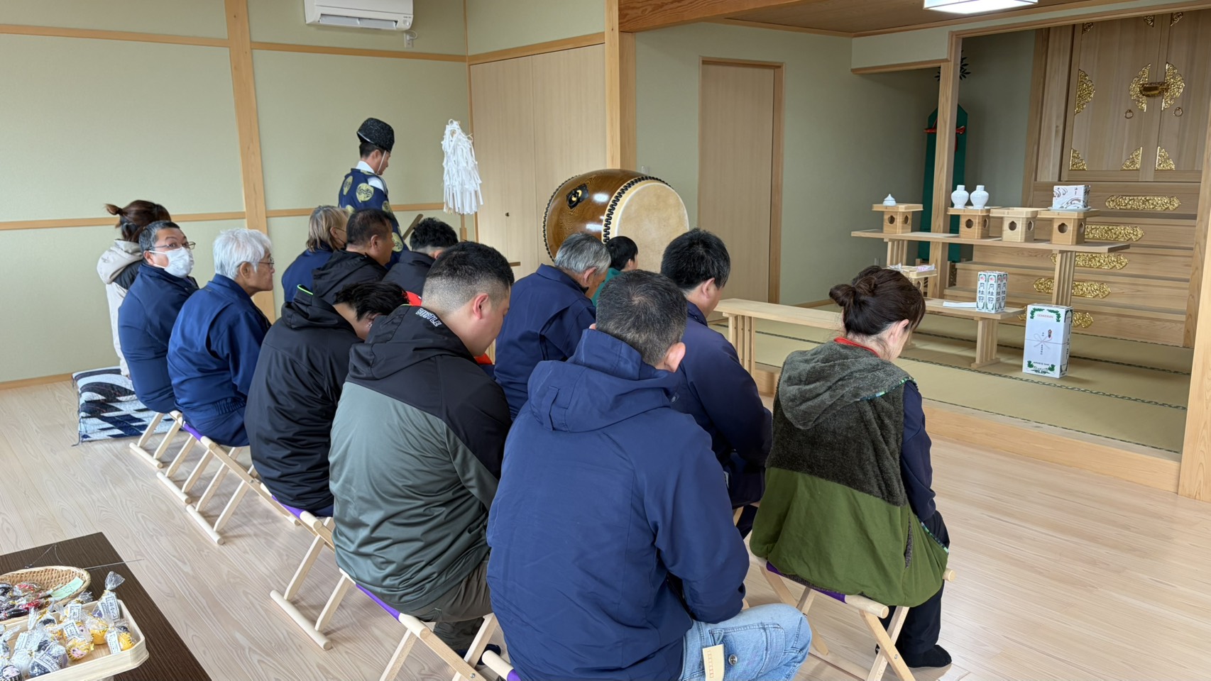 新年の安全祈願の写真