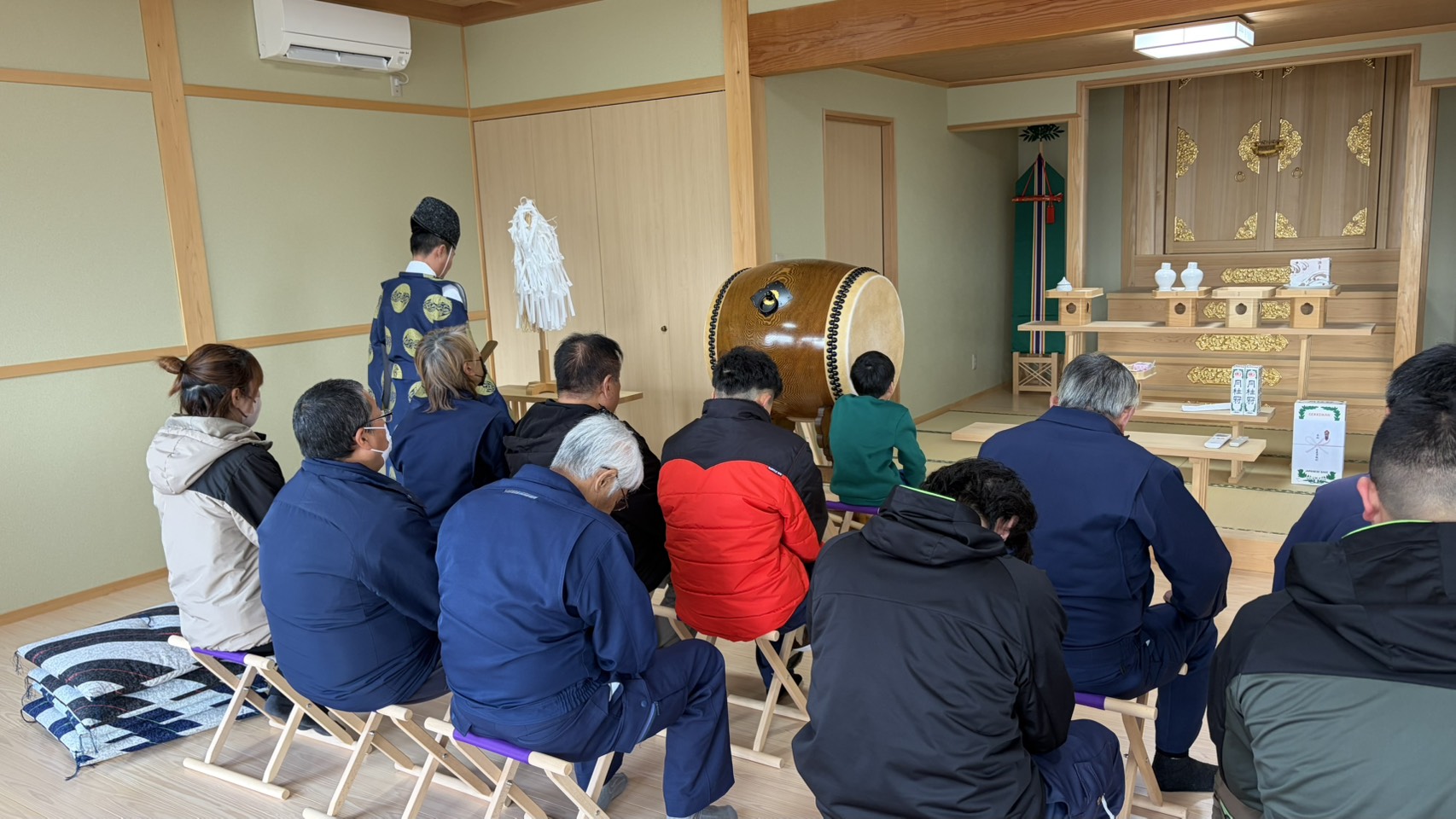 新年の安全祈願の写真